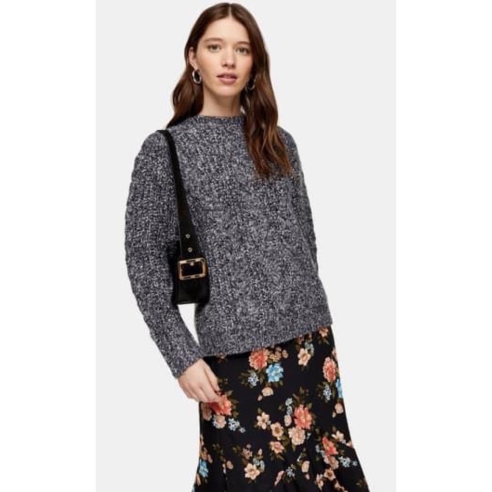 Topshop NWT mockneck sweater